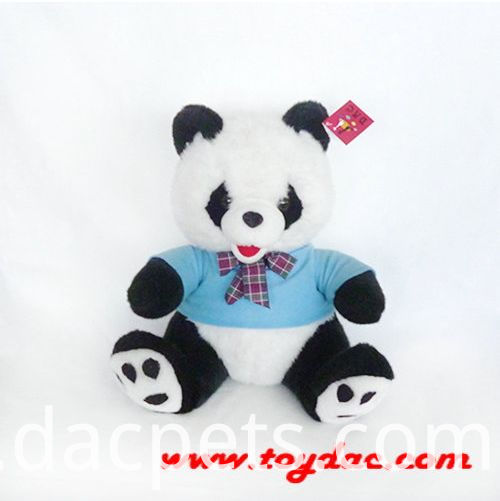Panda mit blauem T-Shirt panda with blue t-shirt